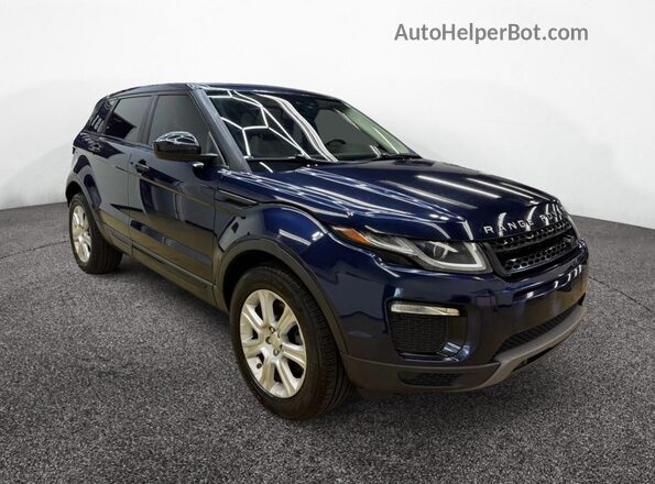 SALVP2RX8JH324XXX 2018 LAND ROVER RANGE Blue წინა მარცხენა ხედი სამი მეოთხედიდან