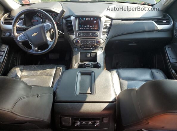 1GNSKHKC4JR235739 2018 CHEVROLET SUBURBAN Black Vista del cuadro de instrumentos