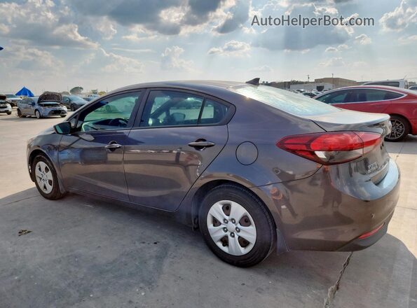 3KPFK4A76JE165163 2018 KIA FORTE Brown Trasero derecho