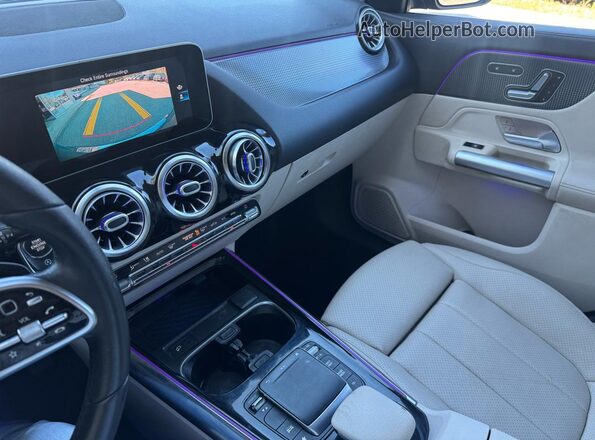 W1N4N4GB8MJ196392 2021 MERCEDES-BENZ GLA Черный Вид подкапотного пространства