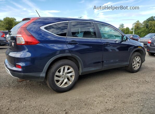 2HKRM4H58GH627965 2016 HONDA CRV Blue Передня права чверть