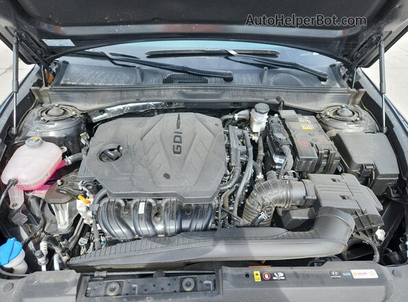 KMHL64JAXSA479336 2025 HYUNDAI SONATA Black ძრავის განყოფილების ხედი