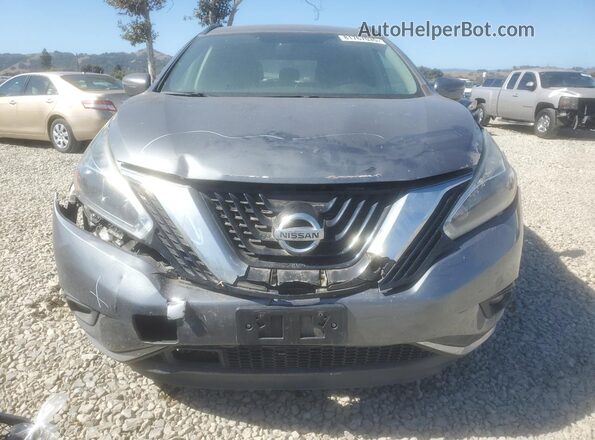 5N1AZ2MG4JN169290 2018 NISSAN MURANO Gray Widok z tyłu