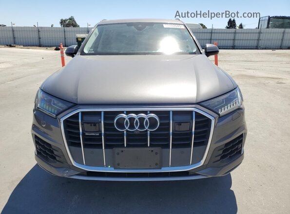 WA1VXAF75LD003401 2020 AUDI Q7 Charcoal Вид ззаду