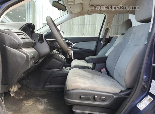 2HKRM4H58GH627965 2016 HONDA CRV Blue Вид панелі приладів