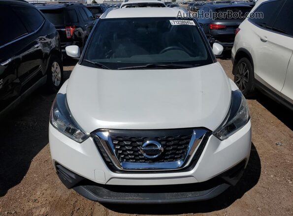 3N1CP5CU7JL500619 2018 NISSAN KICKS Белый Вид сзади