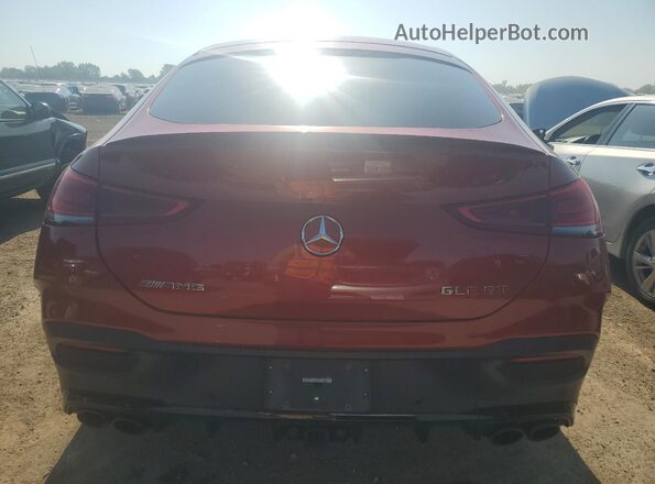 4JGFD6BB7MA427994 2021 MERCEDES-BENZ GLE-CLASS Red Սալոնի դիմացի տեսք