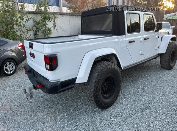 1C6JJTBG1PL525775 2023 JEEP GLADIATOR Белый Вид спереди