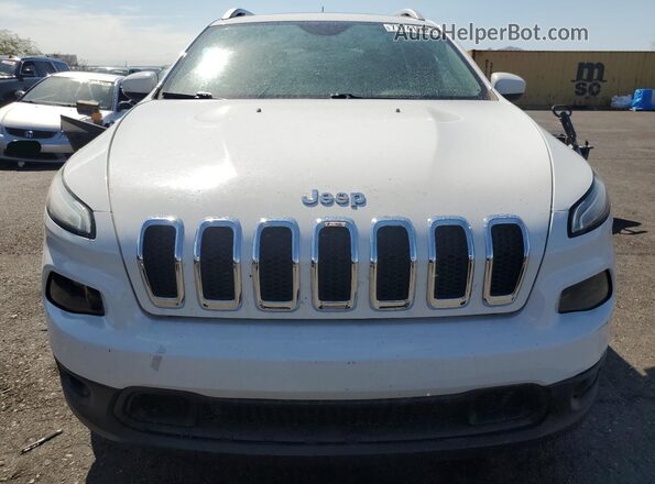 1C4PJLLB6JD525083 2018 JEEP CHEROKEE White Vista trasera