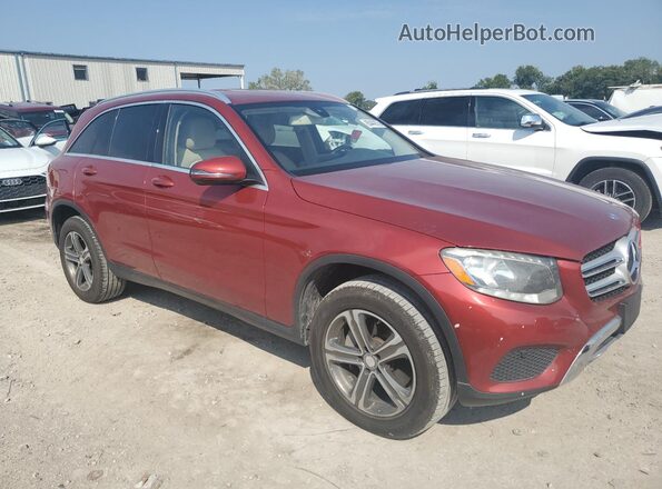 WDC0G4JB3GF006105 2016 MERCEDES-BENZ GLC-CLASS Красный Вид спереди