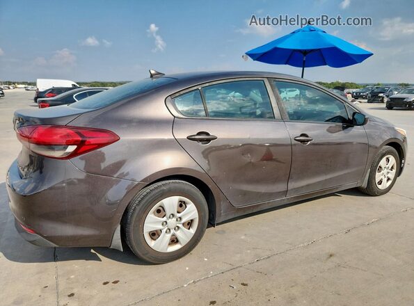 3KPFK4A76JE165163 2018 KIA FORTE Brown Delantero derecho
