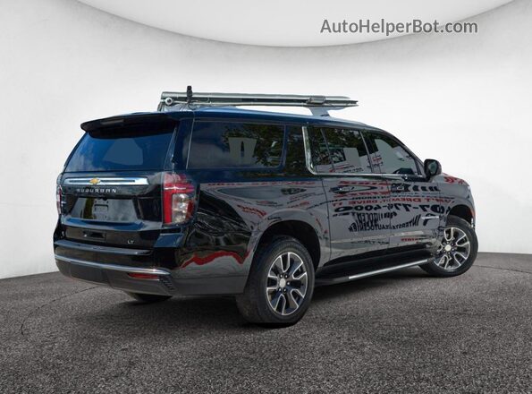1GNSCCKDXRR206XXX 2024 CHEVROLET SUBURBAN Black Front view