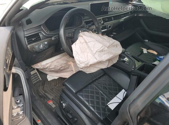 WAUC4CF56JA063795 2018 AUDI S5 Gray Widok zestawu wskaźników