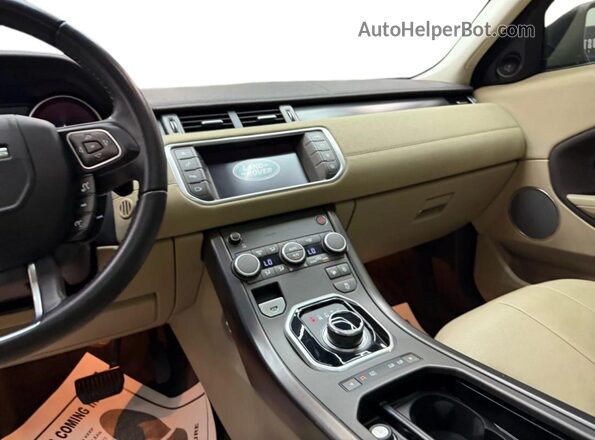SALVP2RX8JH324XXX 2018 LAND ROVER RANGE Blue ხელსაწყოთა პანელის ხედი