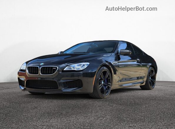 WBS6J9C37HD934XXX 2017 BMW M6 Черный Задняя левая четверть