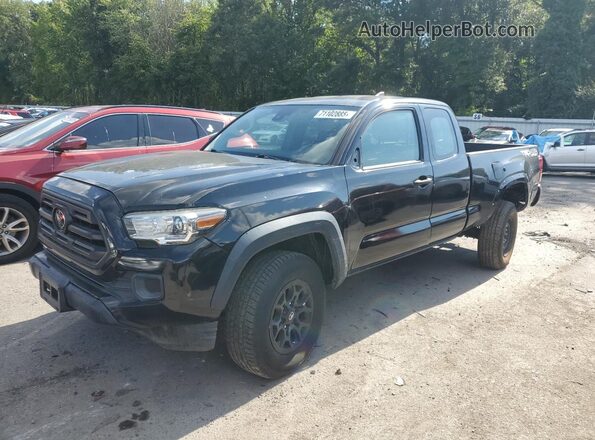 5TFSZ5AN1KX173638 2019 TOYOTA TACOMA Black Rear left