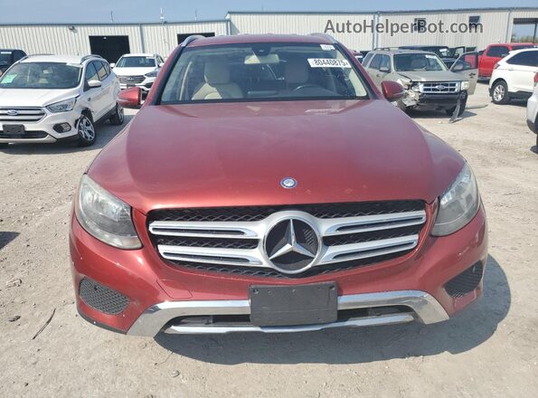 WDC0G4JB3GF006105 2016 MERCEDES-BENZ GLC-CLASS Красный Вид сзади