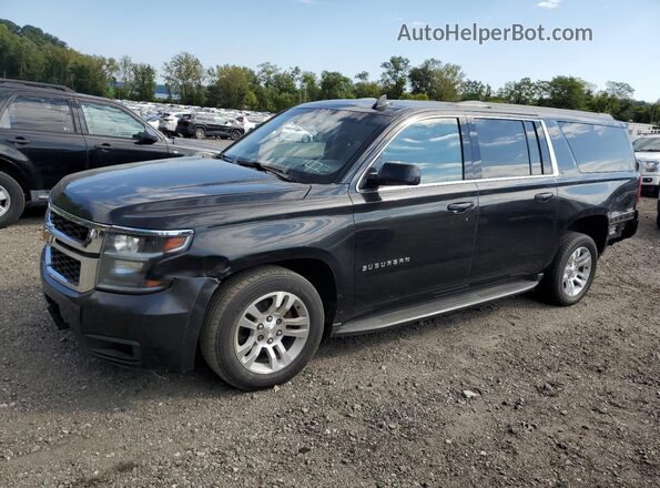 1GNSKHKC2JR112828 2018 CHEVROLET SUBURBAN Black Հետևի ձախ