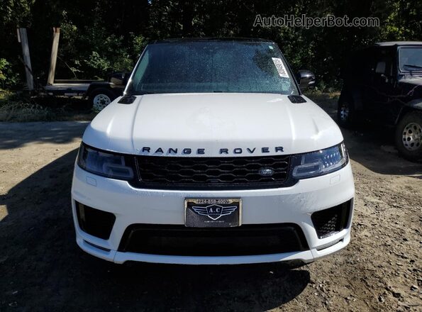 SALWS2RU9NA203341 2022 LAND ROVER RANGE Белый Вид сзади