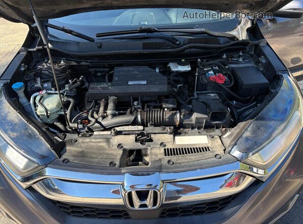 7FARW2H93JE010811 2018 HONDA CRV Brown Widok wnętrza z przodu