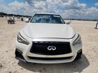 2018 Infiniti Q50 Luxe White vin: JN1EV7AR5JM436823
