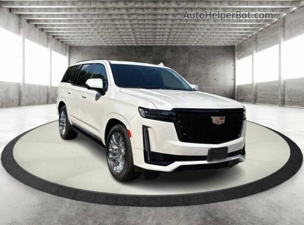 1GYS4GKL9MR205XXX 2021 CADILLAC ESCALADE White Tył lewy