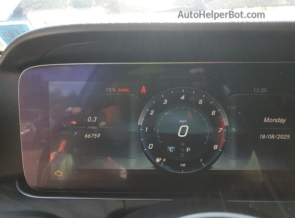WDDZF8EB2LA744590 2020 MERCEDES-BENZ E Черный Вид задних сидений