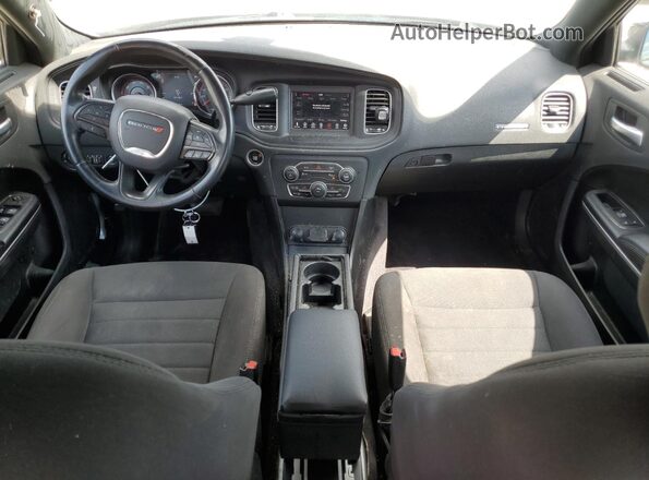 2C3CDXAT1JH247175 2018 DODGE CHARGER Серебряный Вид щитка приборов