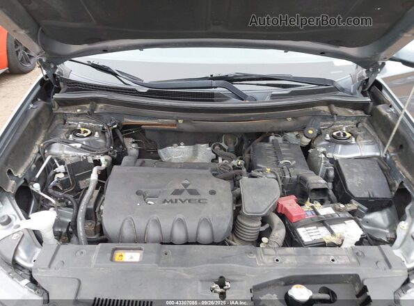 JA4AD3A30GZ034278 2016 MITSUBISHI OUTLANDER Gray Вид ззаду