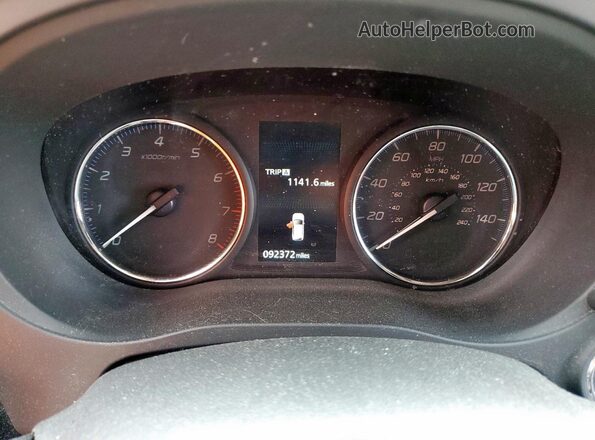 JA4AD3A34JZ067159 2018 MITSUBISHI OUTLANDER Red ხელსაწყოთა პანელის ხედი