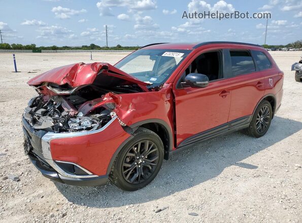 JA4AD3A34JZ067159 2018 MITSUBISHI OUTLANDER Red წინა მარცხენა ხედი სამი მეოთხედიდან