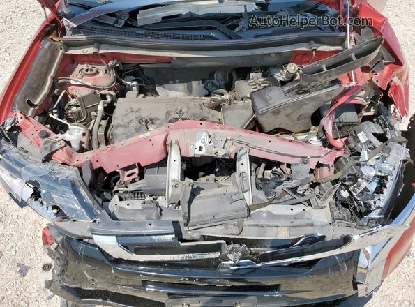 JA4AD3A34JZ067159 2018 MITSUBISHI OUTLANDER Red ძრავის განყოფილების ხედი