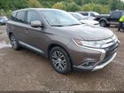 2017 Mitsubishi Outlander Se Brown vin: JA4AD3A3XHZ041224
