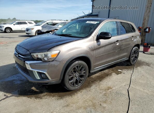 JA4AP3AU7JZ026492 2018 MITSUBISHI OUTLANDER Gray Передня ліва чверть