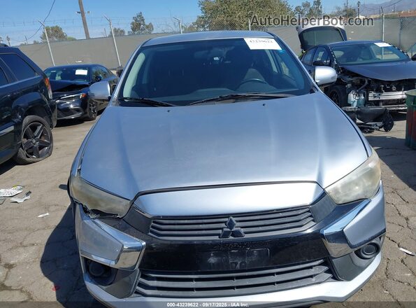 JA4AP3AUXGZ030545 2016 MITSUBISHI OUTLANDER SPORT Silver ხელსაწყოთა პანელის ხედი
