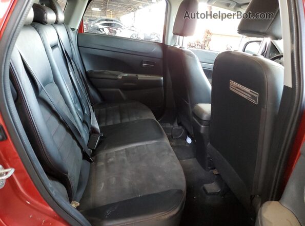 JA4AP3AW8JU017914 2018 MITSUBISHI OUTLANDER Burgundy Вид задніх сидінь