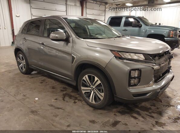 JA4APVAU2MU013551 2021 MITSUBISHI OUTLANDER SPORT Gray Передня права чверть