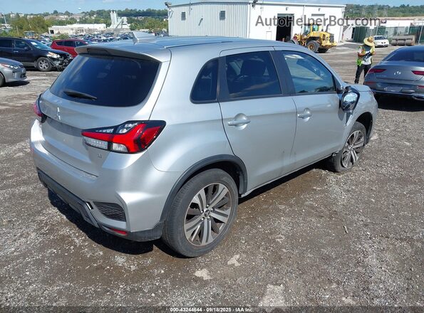 JA4APVAU5MU009638 2021 MITSUBISHI OUTLANDER SPORT Серебряный Задняя правая четверть