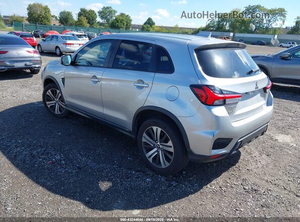 JA4APVAU5MU009638 2021 MITSUBISHI OUTLANDER SPORT Серебряный Задняя левая четверть