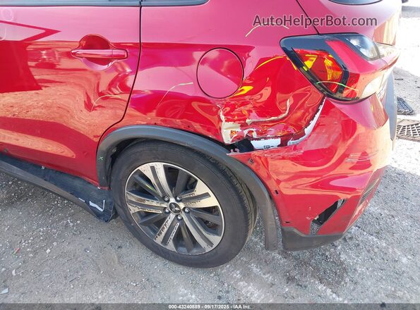 JA4APVAU5MU013043 2021 MITSUBISHI OUTLANDER SPORT Red Widok z przodu