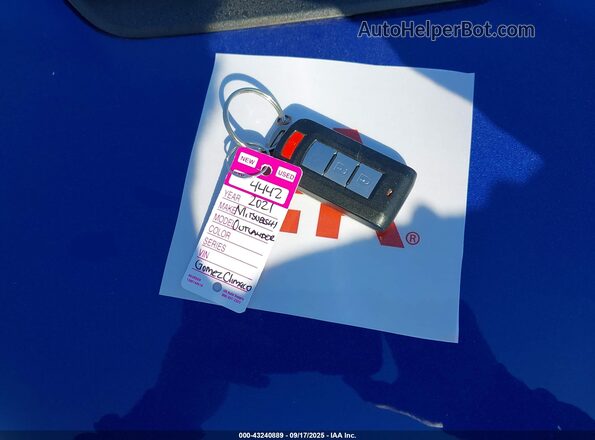 JA4APVAU5MU013043 2021 MITSUBISHI OUTLANDER SPORT Red Widok deski rozdzielczej