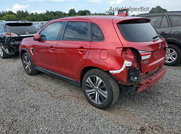 JA4APVAU5MU016105 2021 MITSUBISHI OUTLANDER Red Rear left