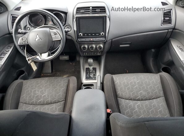 JA4APVAU5MU016105 2021 MITSUBISHI OUTLANDER Red Dashboard view