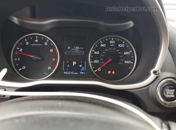 JA4ASWAA2NZ004850 2022 MITSUBISHI ECLIPSE Черный Вид щитка приборов