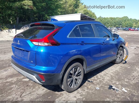 JA4ASWAA9NZ050028 2022 MITSUBISHI ECLIPSE CROSS Синий Задняя правая четверть