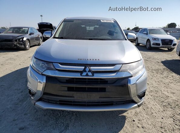 JA4AZ3A32GZ004183 2016 MITSUBISHI OUTLANDER Silver Вид ззаду