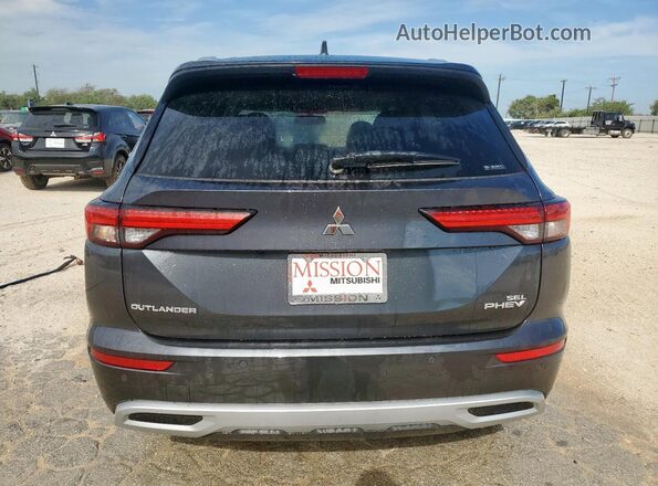 JA4T5WA91SZ012679 2025 MITSUBISHI OUTLANDER Black Вид ззаду