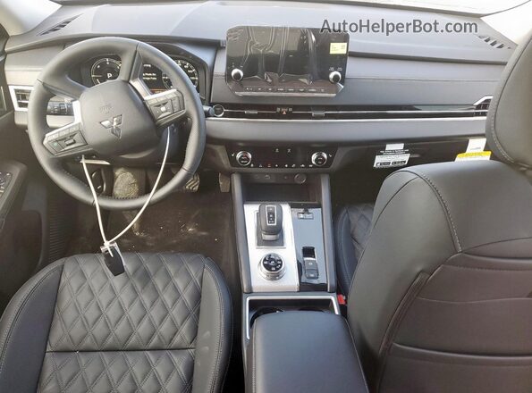 JA4T5WA91SZ012679 2025 MITSUBISHI OUTLANDER Black Вид панелі приладів