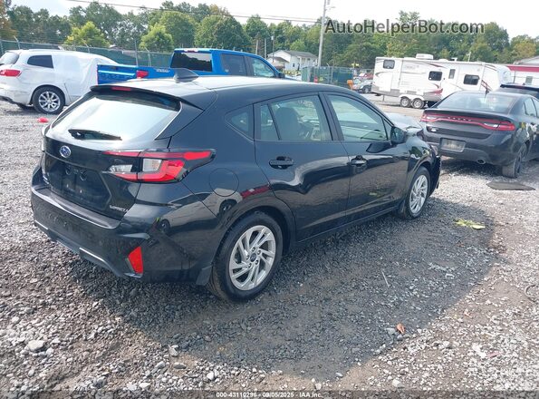 JF1GUABC1S8223366 2025 SUBARU IMPREZA Черный Задняя правая четверть