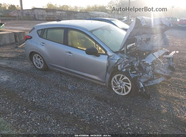 JF1GUABC6R8384581 2024 SUBARU IMPREZA Серебряный Передняя правая четверть